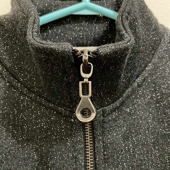 Butter black sparkle jacket (sz l) - Picture 2 of 12